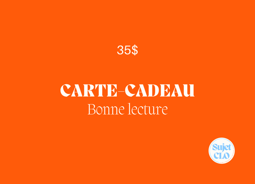 Carte-cadeau Sujet CLO