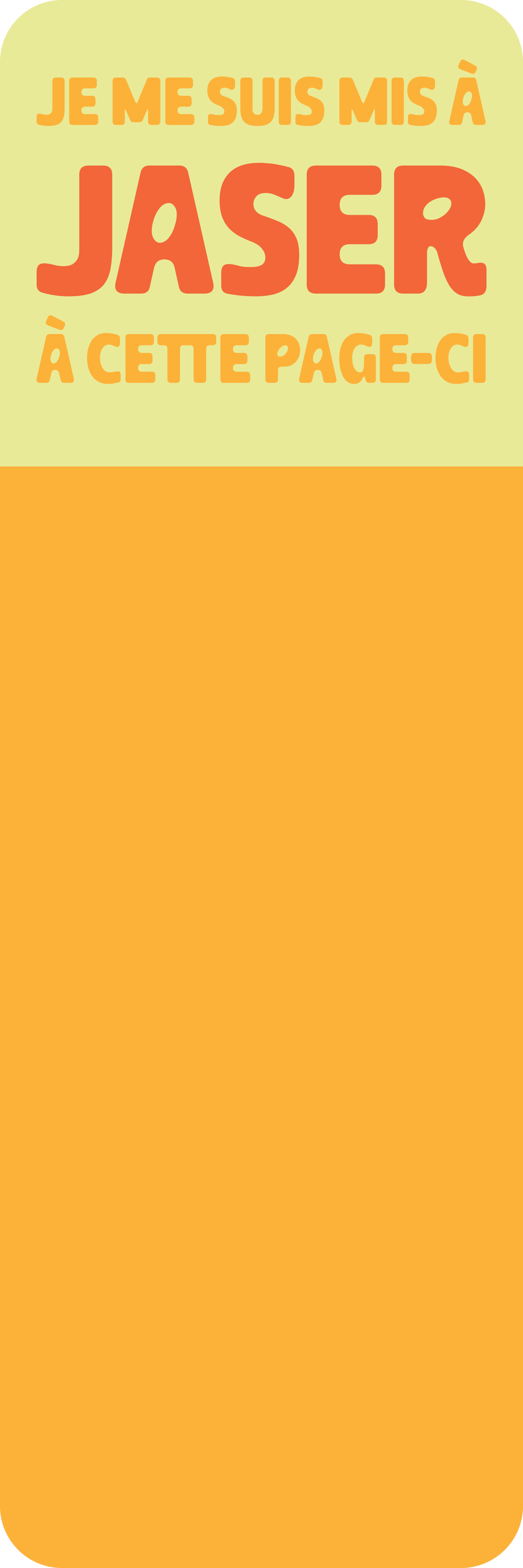 L'ensemble Lire et jaser · Orange