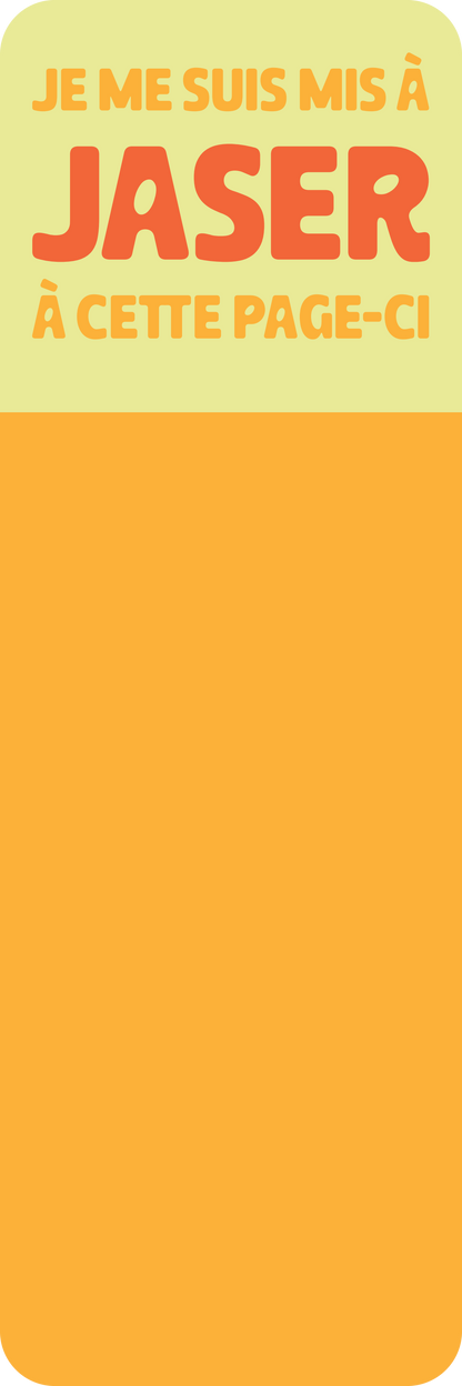 L'ensemble Lire et jaser · Orange